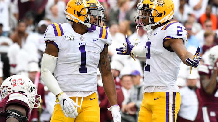 LSU Receivers Ja'Marr Chase, Justin Jefferson Named Semifinalists for Biletnikoff Award