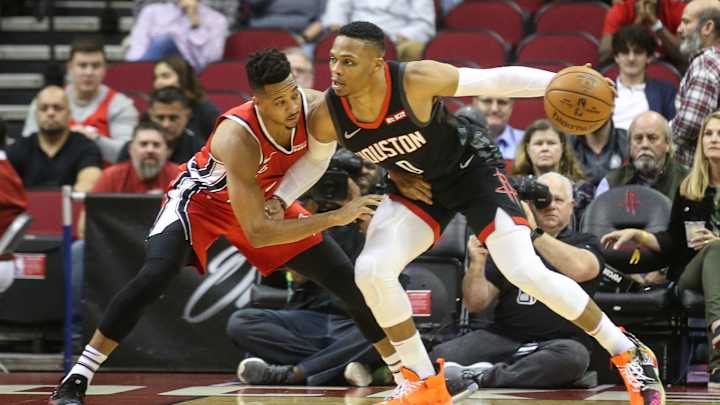 Rested Russell Westbrook Fuels Rockets to Blowout Win Over Blazers