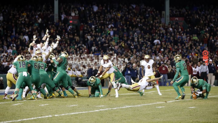 Top 4 Moments In The Boston College - Notre Dame Rivalry