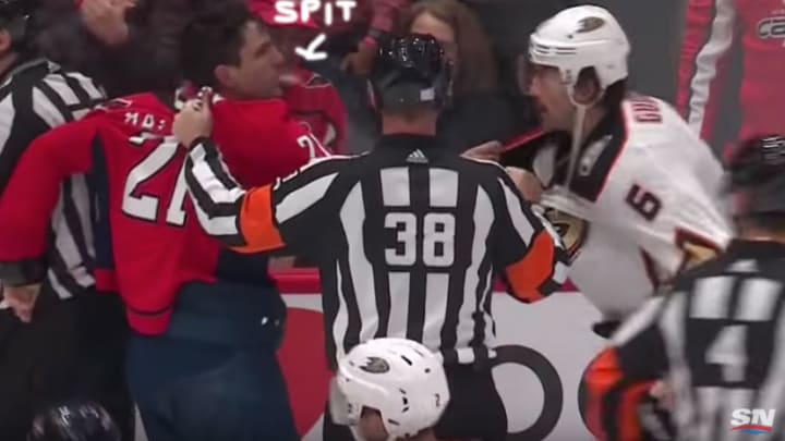NHL Player Spits on Opponent, Offers Amazing Explanation: TRAINA THOUGHTS