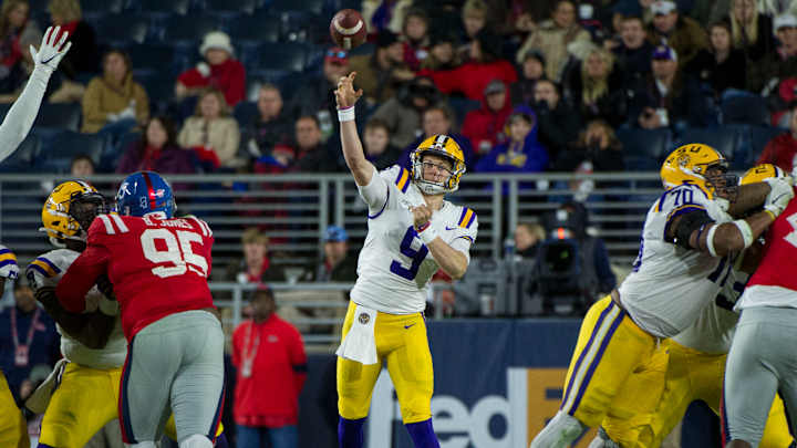Heisman Watch: LSU Quarterback Joe Burrow's Odds Continue to Ascend After Ole Miss Game