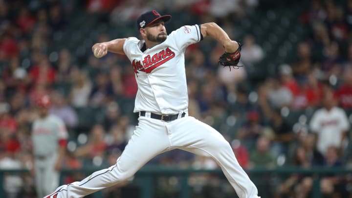 Indians make 40-man roster moves