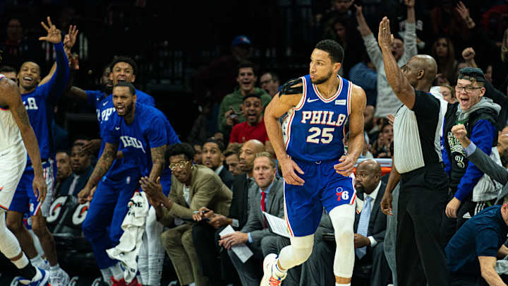 Ben Simmons' Three-Pointer Generated Hospital Donations from Sixers Fans