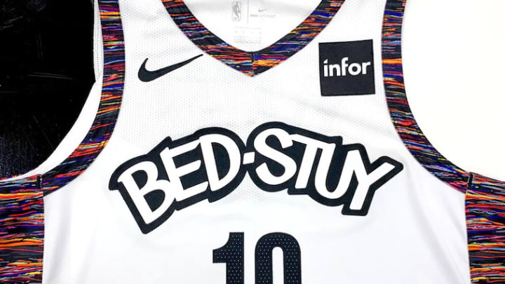 Nets unveil confusing, just plain old terrible 'Bed-Stuy' City Edition Jersey Nets unveil confusing, just plain old terrible 'Bed-Stuy' City Edition Jersey