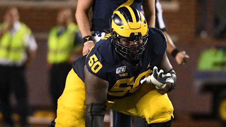 Listen: Rueben Riley Praises Michael Onwenu, Michigan Offensive Line