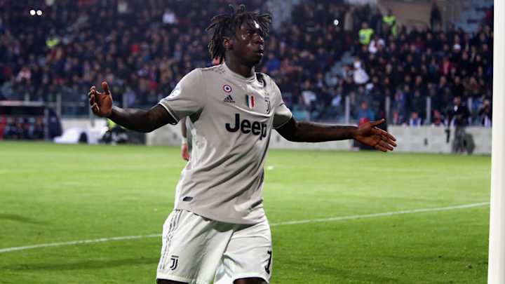 Racist chants mar Juve's win at Cagliari after Kean scores