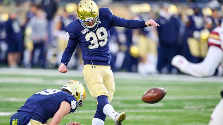 Notre Dame Kicker Jonathan Doerer Looking For More Consistency Notre Dame Kicker Jonathan Doerer Looking For More Consistency