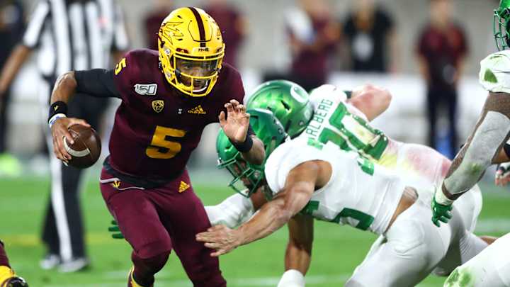 Jayden Daniels, Arizona State Upset No. 6 Oregon