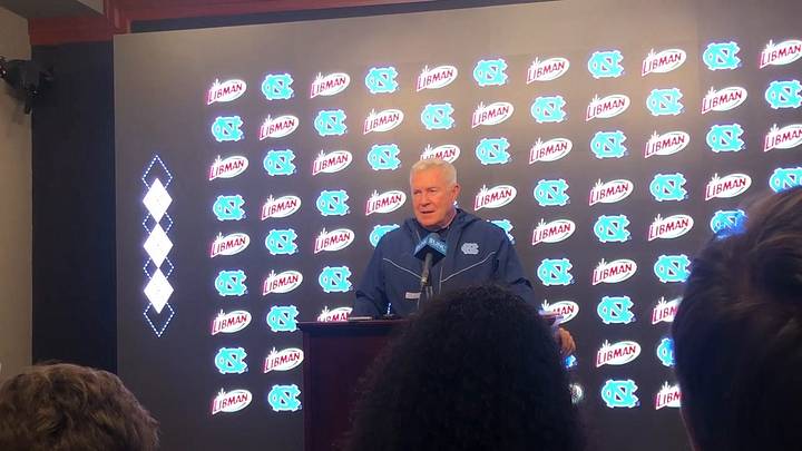 WATCH: Mack Brown discusses senior day victory over Mercer