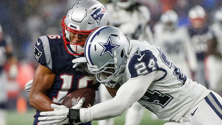 Jakobi Meyers Steps up for Crippled Receiver Group During Patriots' Week 12 Win over Cowboys Jakobi Meyers Steps up for Crippled Receiver Group During Patriots' Week 12 Win over Cowboys