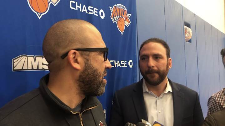 WATCH: David Fizdale gives injury updates on RJ Barrett, Kevin Knox, Frank Ntilikina