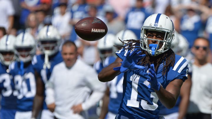 Colts' T.Y. Hilton Ruled Out With Calf Injury vs. Titans