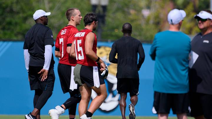 Tom Coughlin: 'We Have Two Very Good Quarterbacks' Tom Coughlin: 'We Have Two Very Good Quarterbacks'