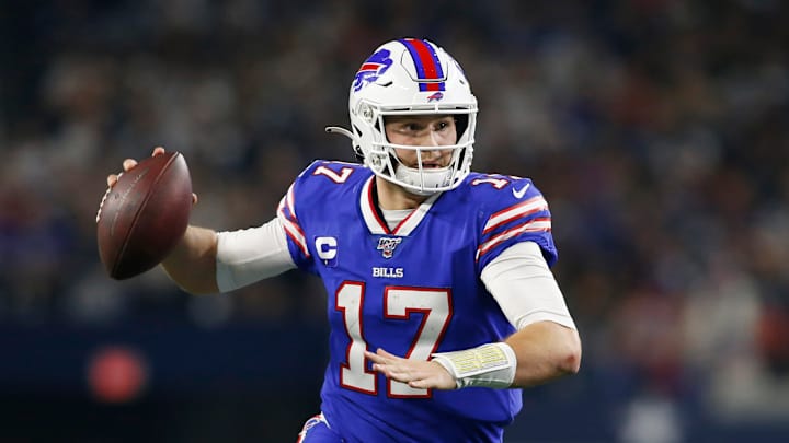 WATCH: Josh Allen Celebrates Win With Turkey Leg