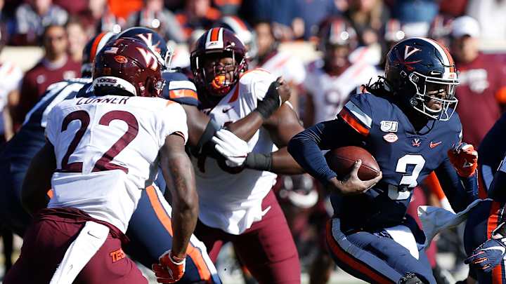 Virginia Beats Virginia Tech to Snap 15-Game Losing Streak vs. Rival Virginia Beats Virginia Tech to Snap 15-Game Losing Streak vs. Rival