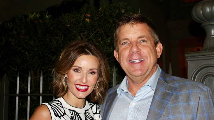 A First Look at Sean Payton and Skylene Montgomery's Wedding Photo in Mexico