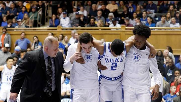 Duke Shakes Off Upset, Tops Winthrop Duke Shakes Off Upset, Tops Winthrop