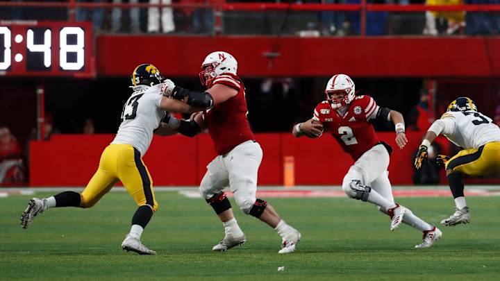 Epenesa Swarms Huskers In 14-Tackle Day