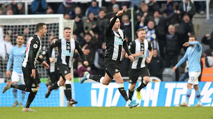 Jonjo Shelvey Saves Point as Man City Throws Away Lead Twice vs. Newcastle