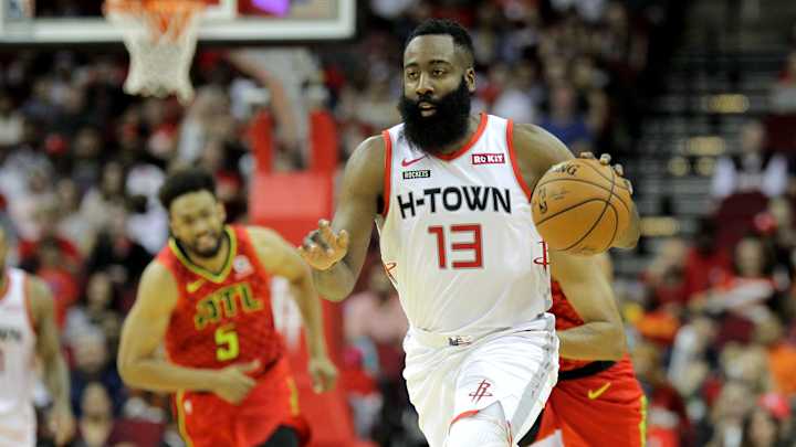 James Harden Erupts for 60 Points as Rockets Cruise Past Hawks