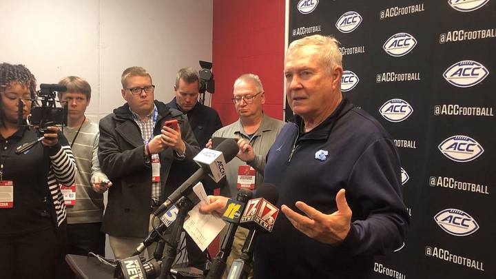 WATCH: Mack Brown Discusses Victory over N.C. State