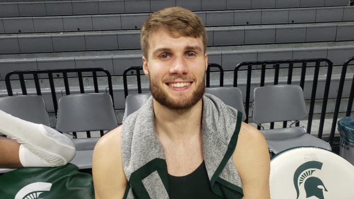 Tom Izzo Declares Spartan WING Kyle Ahrens, "Out A While"