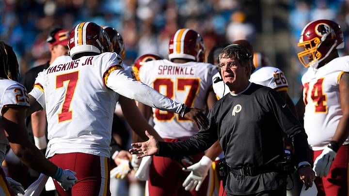 Casserly says Haskins "clearly better" than Kyle Allen Casserly says Haskins "clearly better" than Kyle Allen