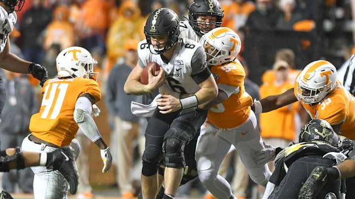 An Inside Look Into The Press Box At Neyland Stadium Last Saturday Night