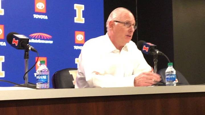VIDEO: Miami Head Coach Jim Larrañaga After 81-79 Win at Illinois