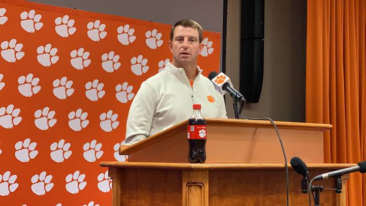 Swinney Could See Virginia Coming Swinney Could See Virginia Coming