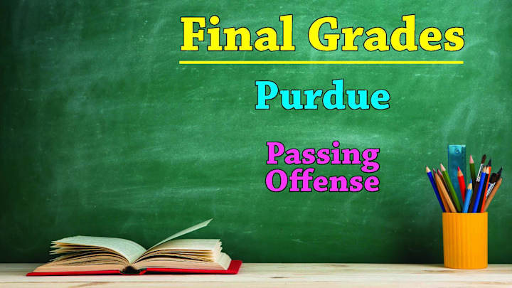 Final Grades: Passing Offense Shines, Even With 3 Different QBs Final Grades: Passing Offense Shines, Even With 3 Different QBs