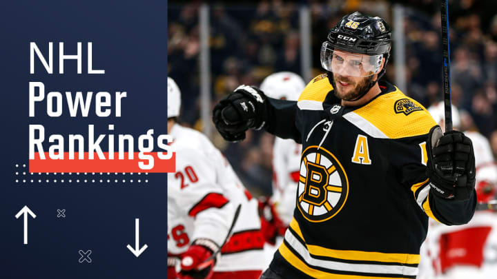 NHL Power Rankings: Bruins Reclaim the Top Spot Amid Eight-Game Win Streak