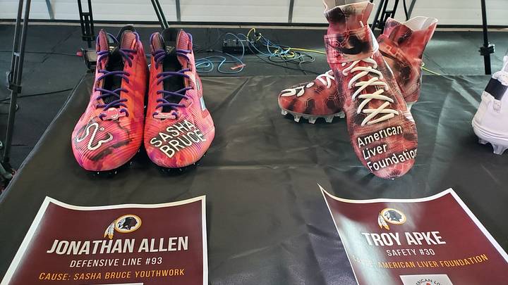Redskins' Players Have Good Causes & Cool Cleats! Redskins' Players Have Good Causes & Cool Cleats!