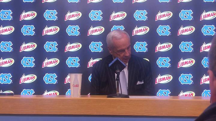 WATCH: Roy Williams discusses UNC's loss to Ohio State.