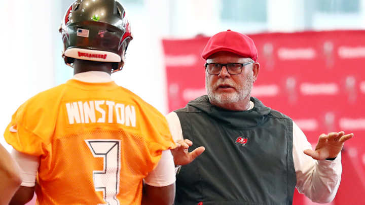 Bruce Arians Still Non-Committal on Jameis Winston's Future