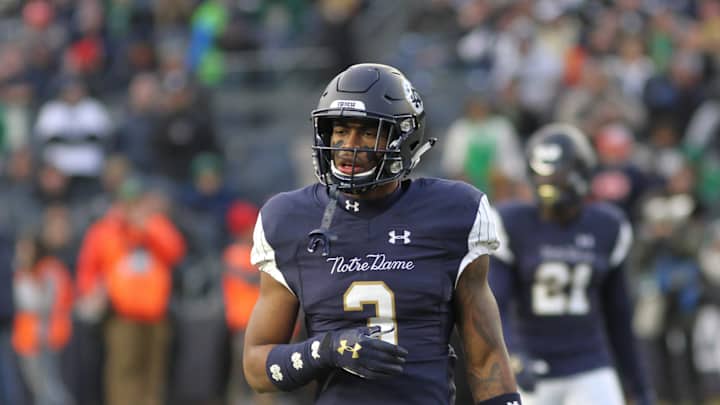 Houston Griffith And The Notre Dame Defense Is Ready For Its Spotlight Matchup Against Wisconsin Houston Griffith And The Notre Dame Defense Is Ready For Its Spotlight Matchup Against Wisconsin