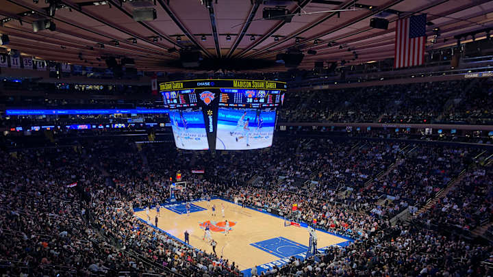 Knicks Trail Nuggets by 22 at Half