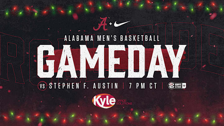 Live Updates: Alabama Basketball Hosts Stephen F. Austin
