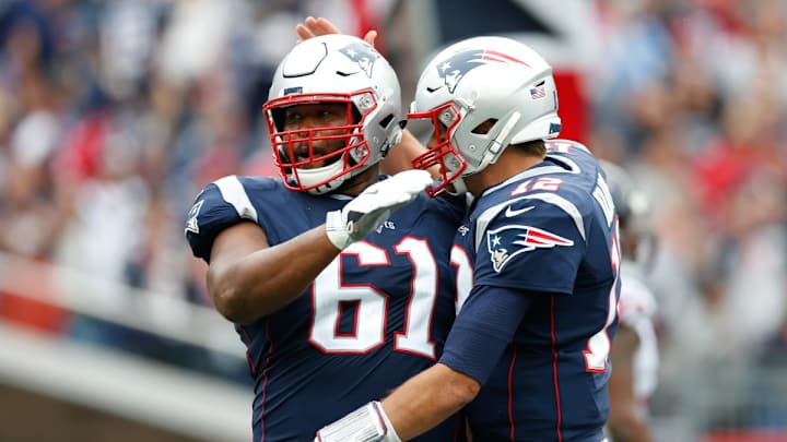 Byron Cowart, Ted Karras Out for Sunday; 6 Other Patriots Listed as Questionable