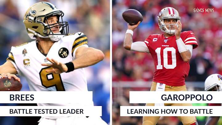 Drew Brees vs. Jimmy Garoppolo: A Week 14 Quarterback Comparison Drew Brees vs. Jimmy Garoppolo: A Week 14 Quarterback Comparison