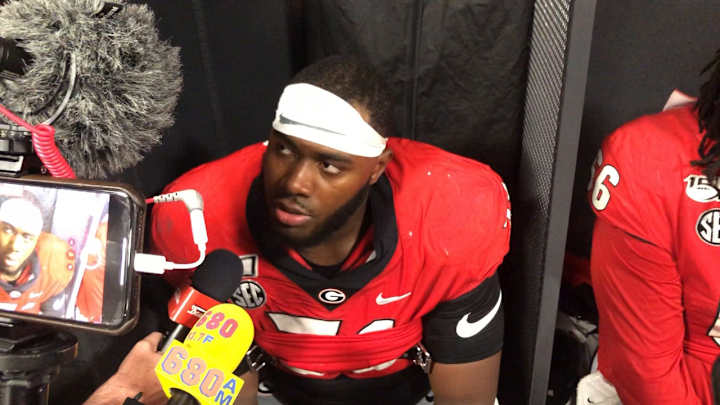 Andrew Thomas Talks about Looming NFL Draft Decision Andrew Thomas Talks about Looming NFL Draft Decision