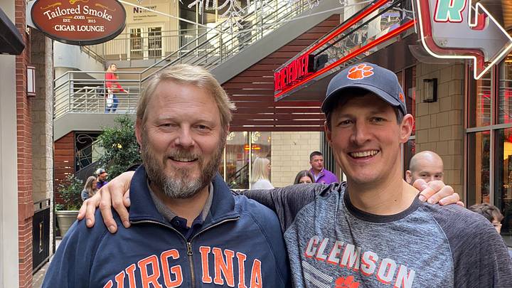 Watch: Brothers-in-Law travel from Sweden to watch the Tigers and Cavaliers Battle Watch: Brothers-in-Law travel from Sweden to watch the Tigers and Cavaliers Battle