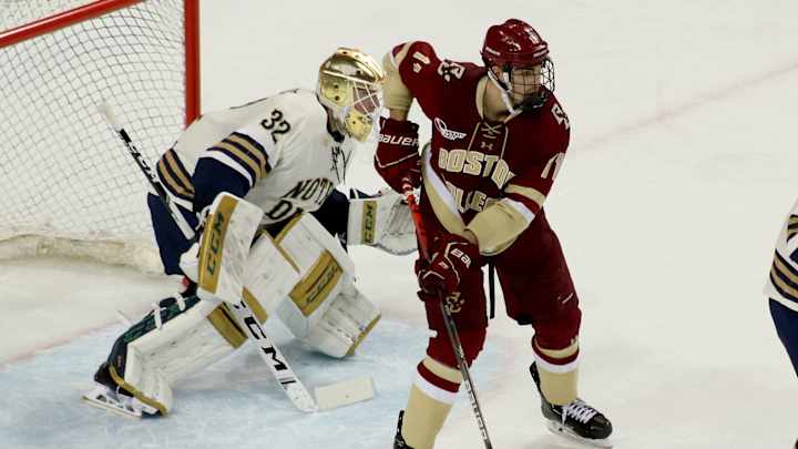 Boston College Men's Hockey Down Notre Dame 6-1