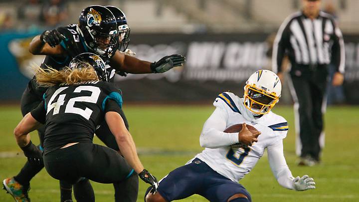 Jaguars DL Calais Campbell on Blowout Loss to Chargers: 'We got whipped. It’s as simple as that' Jaguars DL Calais Campbell on Blowout Loss to Chargers: 'We got whipped. It’s as simple as that'