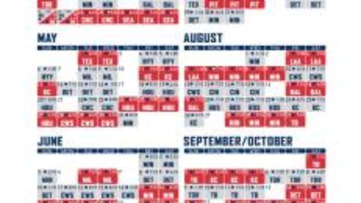 Cleveland Indians release 2018 schedule game times and broadcast schedule