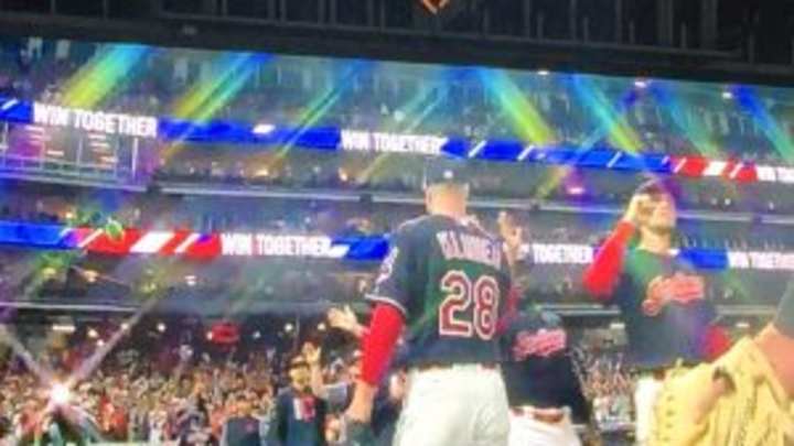Indians top Royals, 3-2, and celebrate clinching division; three takeaways