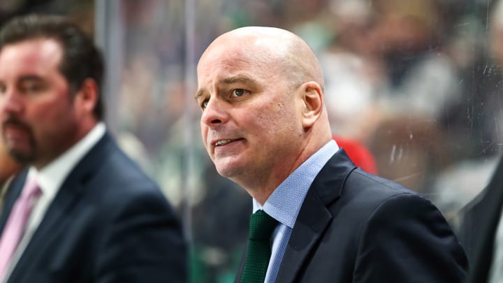 Stars Fire Coach Jim Montgomery Due to 'Unprofessional Conduct' Stars Fire Coach Jim Montgomery Due to 'Unprofessional Conduct'