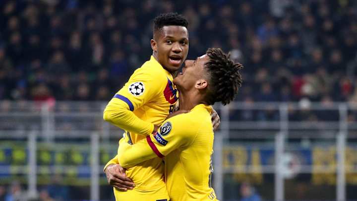 Ansu Fati Scores for Barcelona vs. Inter Milan, Becomes Champions League Youngest Scorer Ansu Fati Scores for Barcelona vs. Inter Milan, Becomes Champions League Youngest Scorer