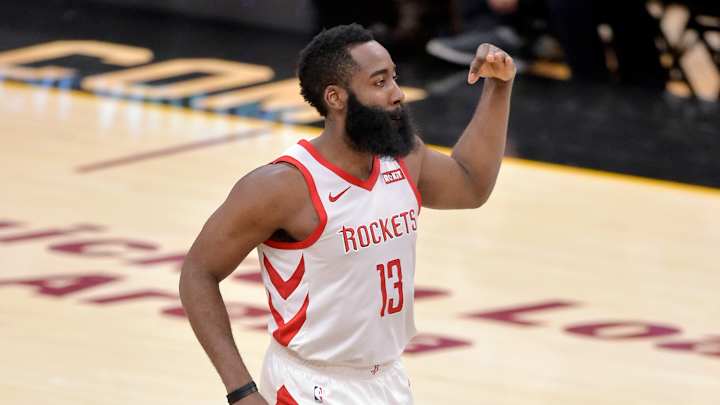 James Harden Scores 55 Points as Rockets Survive Scare vs. Cavaliers