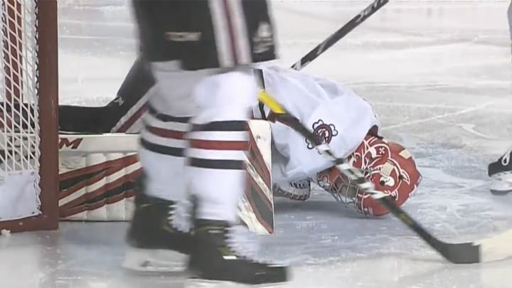 OHL Game Postponed After Goalie Severely Cut By Skate OHL Game Postponed After Goalie Severely Cut By Skate